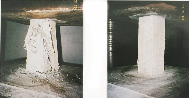 混凝土试件破坏形态